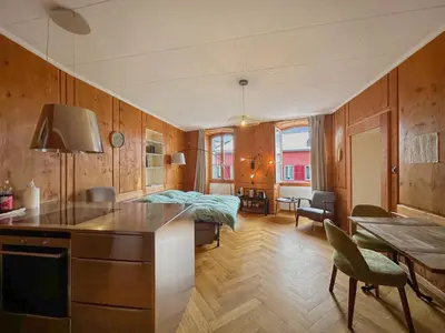 Ein Bett oder Betten in einem Zimmer der Unterkunft The One & Only in Sion