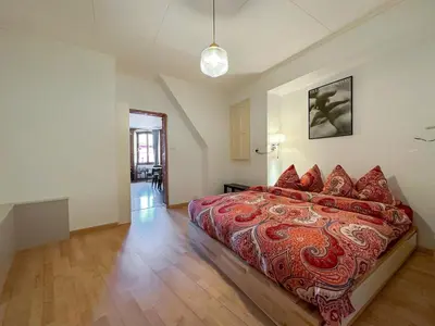 Ein Bett oder Betten in einem Zimmer der Unterkunft The One & Only in Sion