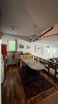 Küche/Küchenzeile in der Unterkunft Haus OASIS Ferienwohnung-Holiday Apartment