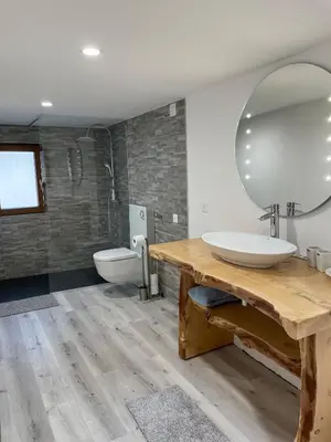 Ein Badezimmer in der Unterkunft casa FABBRO