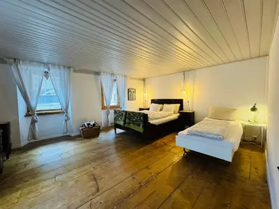 Ein Bett oder Betten in einem Zimmer der Unterkunft Michels Haus