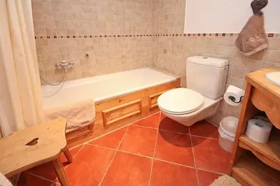 Ein Badezimmer in der Unterkunft Chalet El Condor