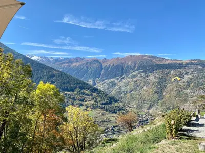 Naturlandschaft in der Nähe des Chalets