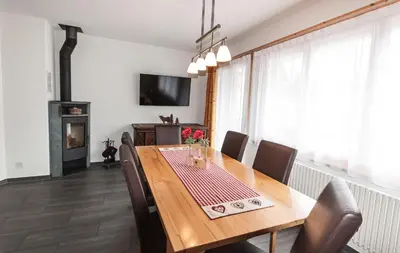TV/Unterhaltungsangebot in der Unterkunft Ferienwohnung Hirschen