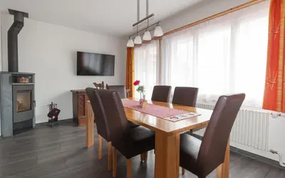 TV/Unterhaltungsangebot in der Unterkunft Ferienwohnung Hirschen