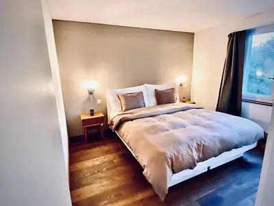 Ein Bett oder Betten in einem Zimmer der Unterkunft Lakeview Little House