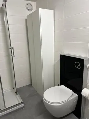 Ein Badezimmer in der Unterkunft Superbe studio Anzère, rénové, au pied des pistes
