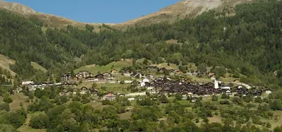 Naturlandschaft in der Nähe des Ferienhauses