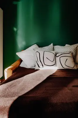 Ein Bett oder Betten in einem Zimmer der Unterkunft Cosy and modern apartment closed to the ski lift
