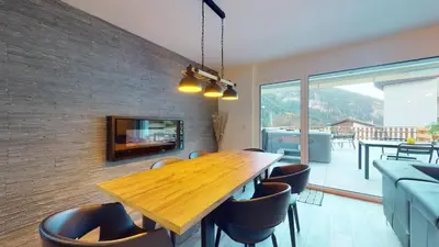 TV/Unterhaltungsangebot in der Unterkunft Spacious apartment - beautiful terrace with view