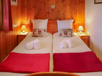 Ein Bett oder Betten in einem Zimmer der Unterkunft Chalet Ushuaia by Interhome