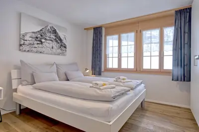 Ein Bett oder Betten in einem Zimmer der Unterkunft Apartment Dolce Vita - GRIWA RENT AG