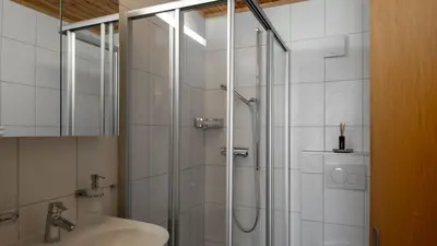 Ein Badezimmer in der Unterkunft Studio Abendglöckli Süd Ost