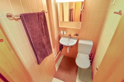 Ein Badezimmer in der Unterkunft Superbe appartement avec parking couvert gratuit
