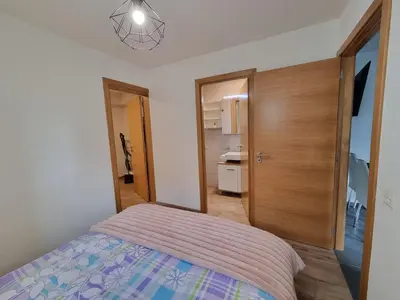 Ein Bett oder Betten in einem Zimmer der Unterkunft Studio Blackbird