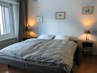 Ein Bett oder Betten in einem Zimmer der Unterkunft Wake up to the Matterhorn