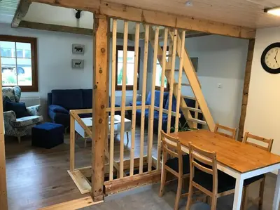 Ein Sitzbereich in der Unterkunft La Maisonnette : charmante maison indépendante