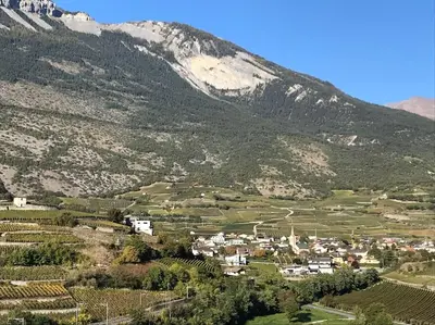 Naturlandschaft in der Nähe des Ferienhauses