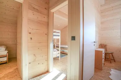 Ein Badezimmer in der Unterkunft Chalet Nachtigall