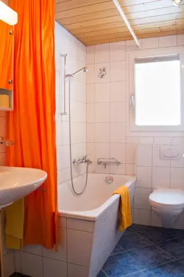 Ein Badezimmer in der Unterkunft Chalet Weisshorn 5