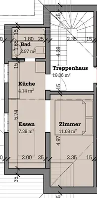 Grundriss der Unterkunft NI FRAVI Holiday Apartments, Interlaken West