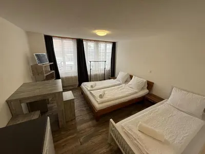 Ein Bett oder Betten in einem Zimmer der Unterkunft Family Home - 30