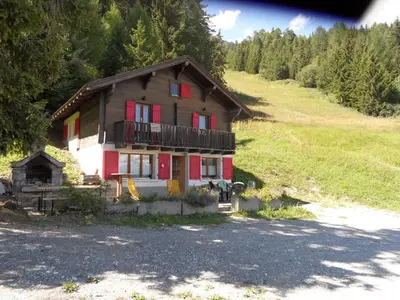 Naturlandschaft in der Nähe des Chalets