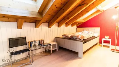 Ein Sitzbereich in der Unterkunft Castle, Goms