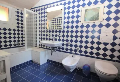 Ein Badezimmer in der Unterkunft Casa Ilvea