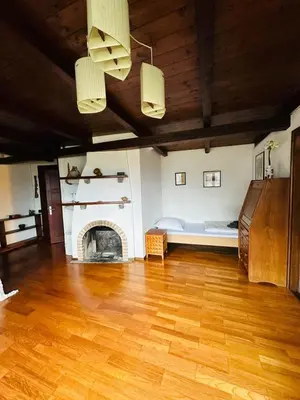 Ein Bett oder Betten in einem Zimmer der Unterkunft Casa Ilvea