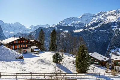 Naturlandschaft in der Nähe der Ferienwohnung