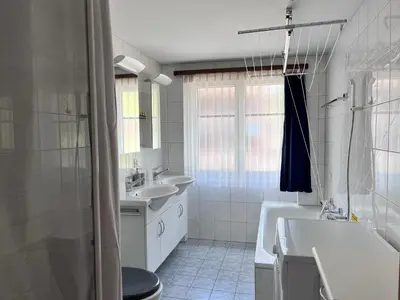 Ein Badezimmer in der Unterkunft apartment Alpenrose