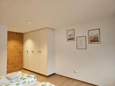 Ein Bett oder Betten in einem Zimmer der Unterkunft Apartment Bergnest