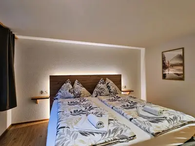 Ein Bett oder Betten in einem Zimmer der Unterkunft Apartment Bergnest