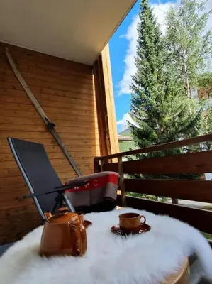 Ein Balkon oder eine Terrasse in der Unterkunft Studio Apollo 5