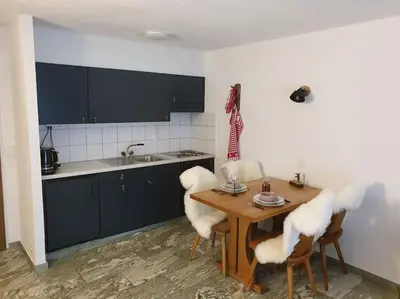 Küche/Küchenzeile in der Unterkunft Studio Apollo 5