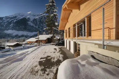 Châlet Bärgfride im Winter