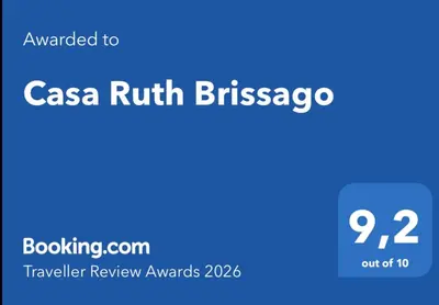 Ein Zertifikat, Auszeichnung, Logo oder anderes Dokument, das in der Unterkunft Casa Ruth Brissago ausgestellt ist