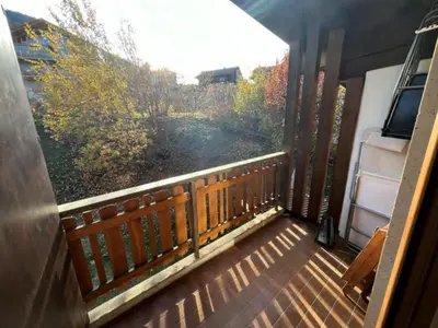 Ein Balkon oder eine Terrasse in der Unterkunft Vercorin - La Maya