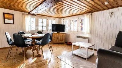 TV/Unterhaltungsangebot in der Unterkunft Heimeliges Walliserhaus