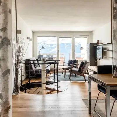 Apartment Alpenrose 2.5 mit Mitbenutzung SPA & Wellness - GRIWA RENT AG