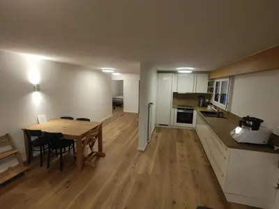Küche/Küchenzeile in der Unterkunft Apartment Lenk Unique by Interhome