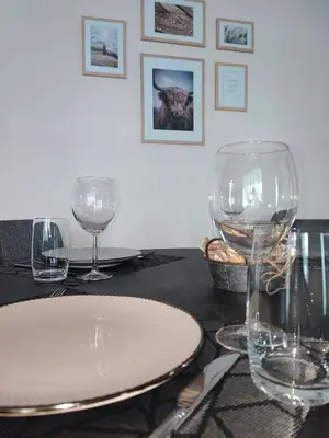 Getränke in der Unterkunft Apartment Kleine Auszeit - stylish & cozy