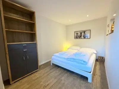 Ein Bett oder Betten in einem Zimmer der Unterkunft Studio in Chalet Lucia - Der Traum am Bach