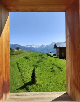 Naturlandschaft in der Nähe der Ferienwohnung