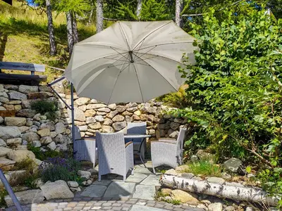 Ein Garten an der Unterkunft Chalet Bijou