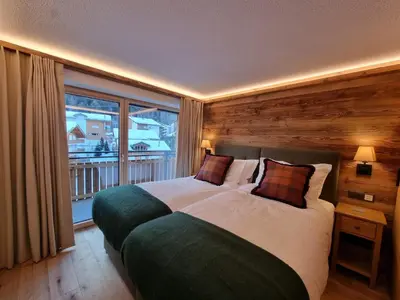 Ein Bett oder Betten in einem Zimmer der Unterkunft Riverside 2nd Floor South