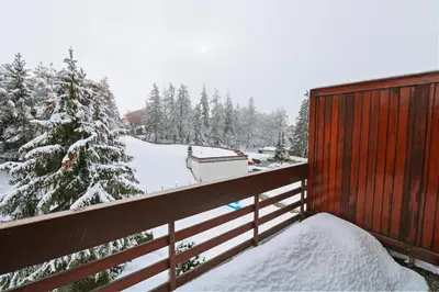 Joli studio Crans-Montana im Winter