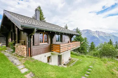 Naturlandschaft in der Nähe des Chalets