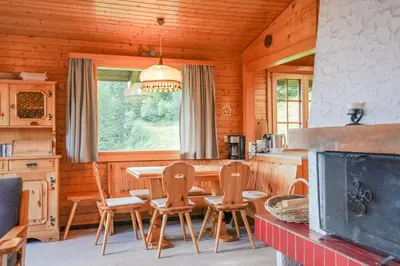 Küche/Küchenzeile in der Unterkunft Chalet Lieke Apartment